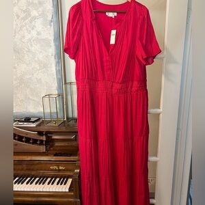 NWT Anthropologie Somerset Maxi Dress